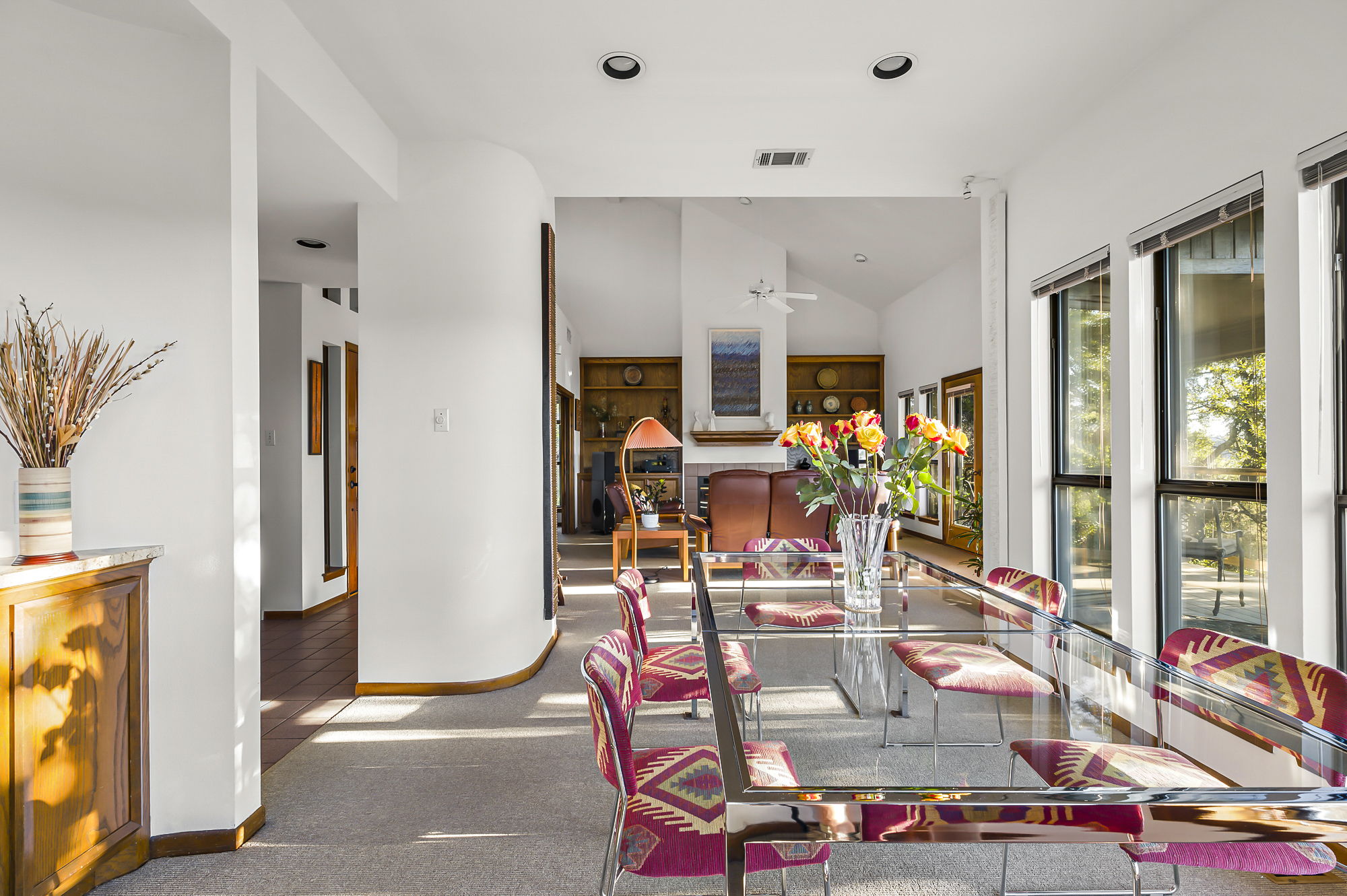 1605 The High Road Austin, TX 78746 - Photo 9 of 45 a room with lots of gym equipment