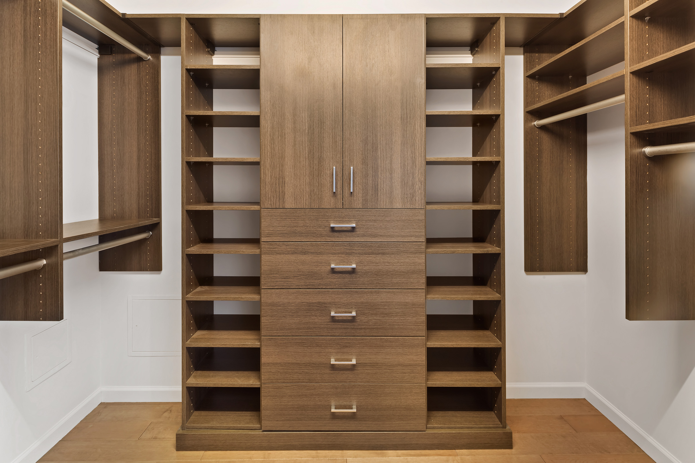 270 West 17th Street, Unit 11BC Manhattan, NY 10011 - Photo 4 of 13 a view of walk in closet with empty racks