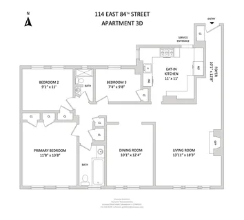 $1,850,000 | 114 East 84th Street, Unit 3D | Upper East Side