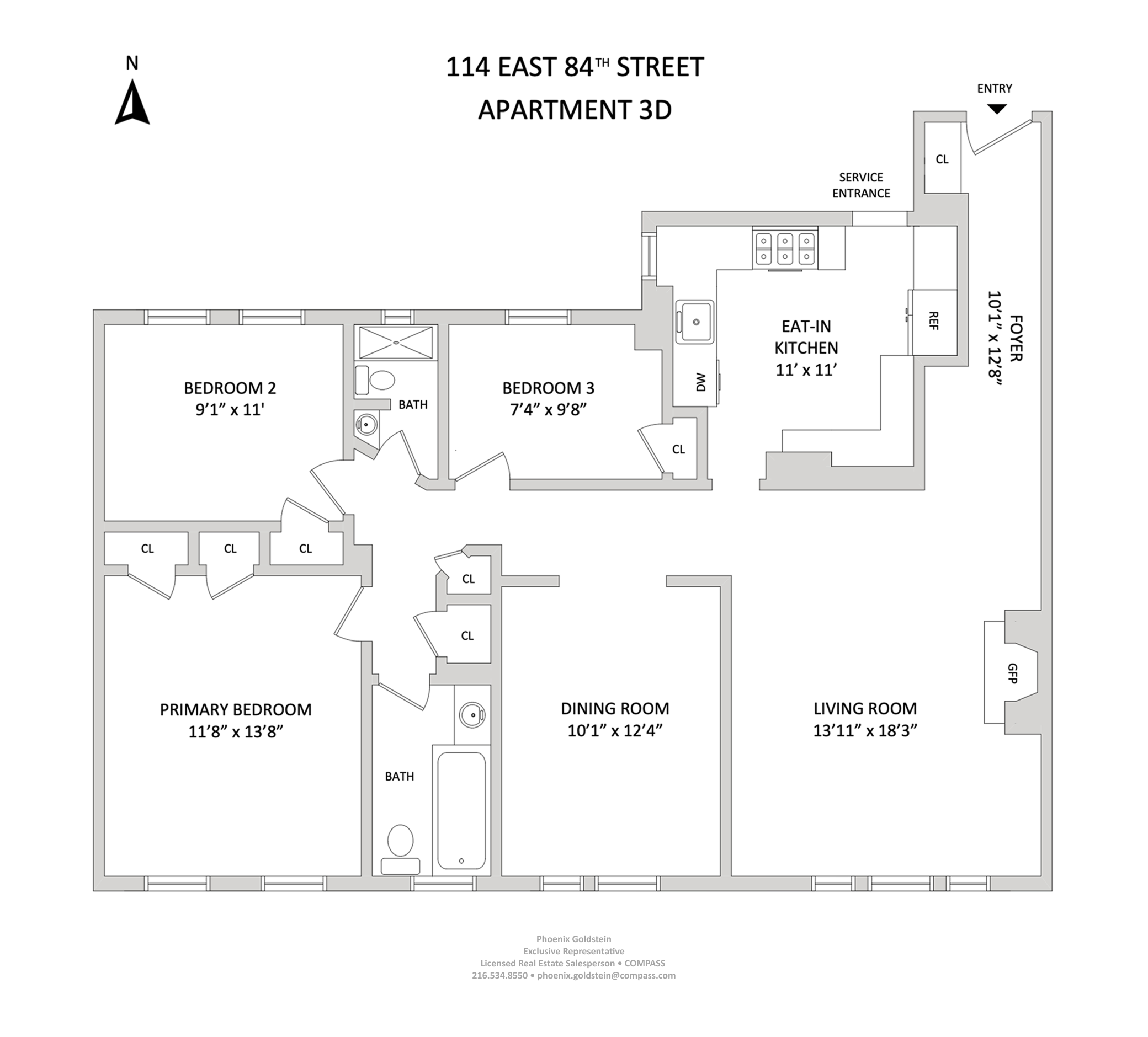 114 East 84th Street, Unit 3D Manhattan, NY 10028 - Photo 11 of 11