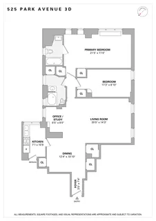 $1,750,000 | 525 Park Avenue, Unit 3D | Lenox Hill