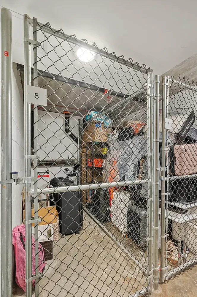 a view of storage and utility room