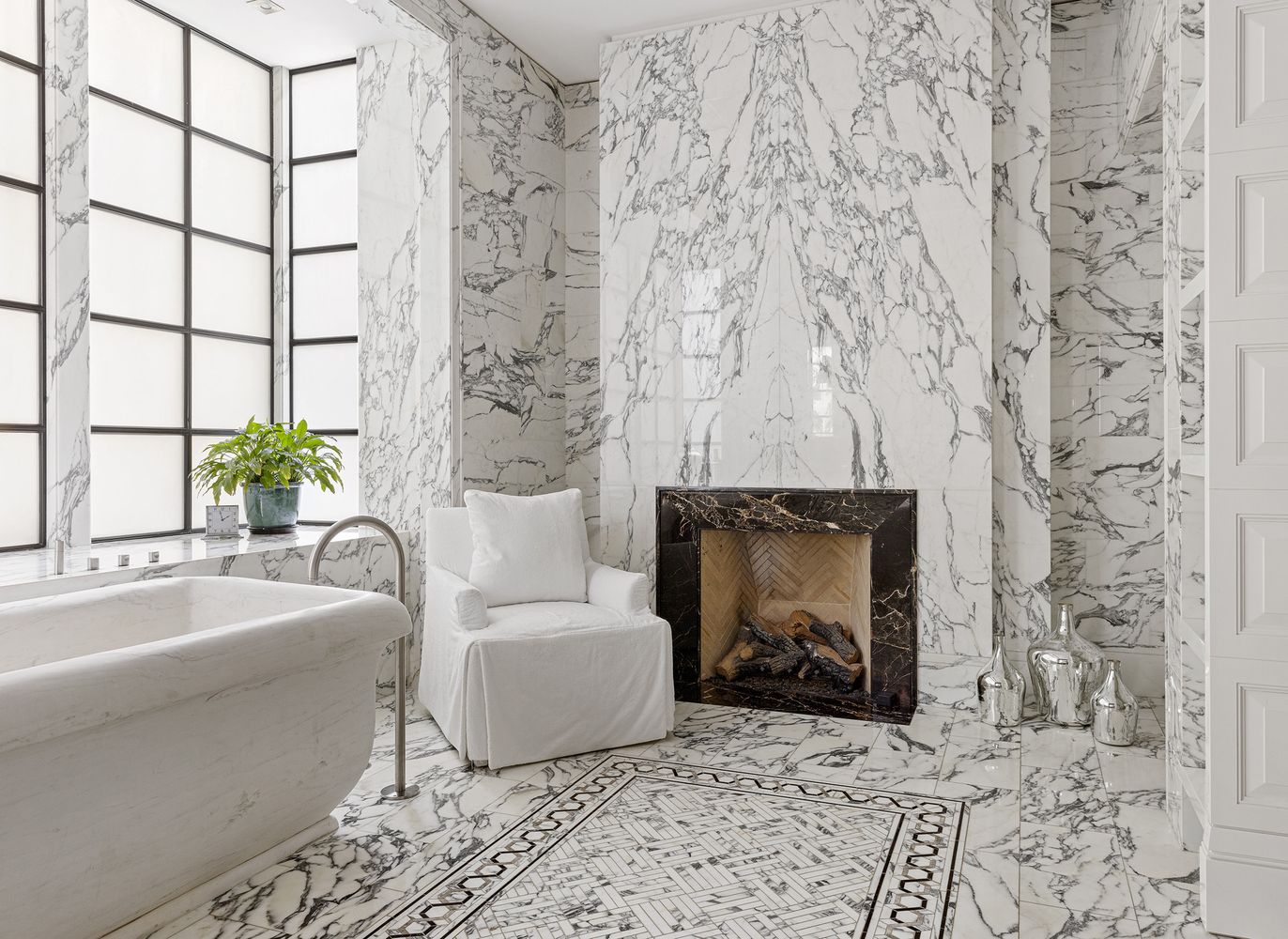 a view of a patio with table and chairs