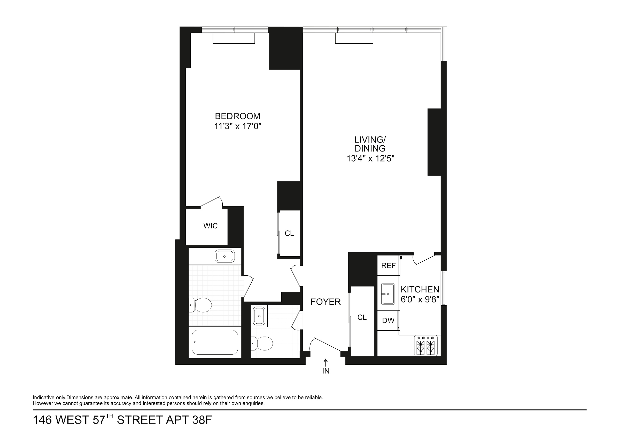 146 West 57th Street, Unit 38F Manhattan, NY 10019 - Photo 6 of 6