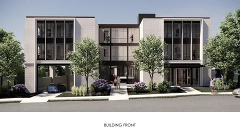 a black and white photo of a house