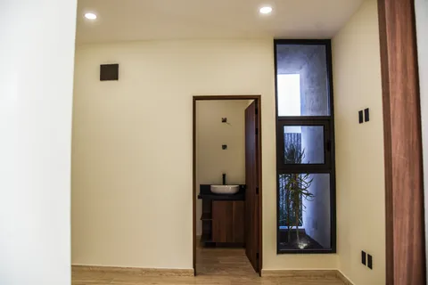 a view of a balcony with an outdoor space