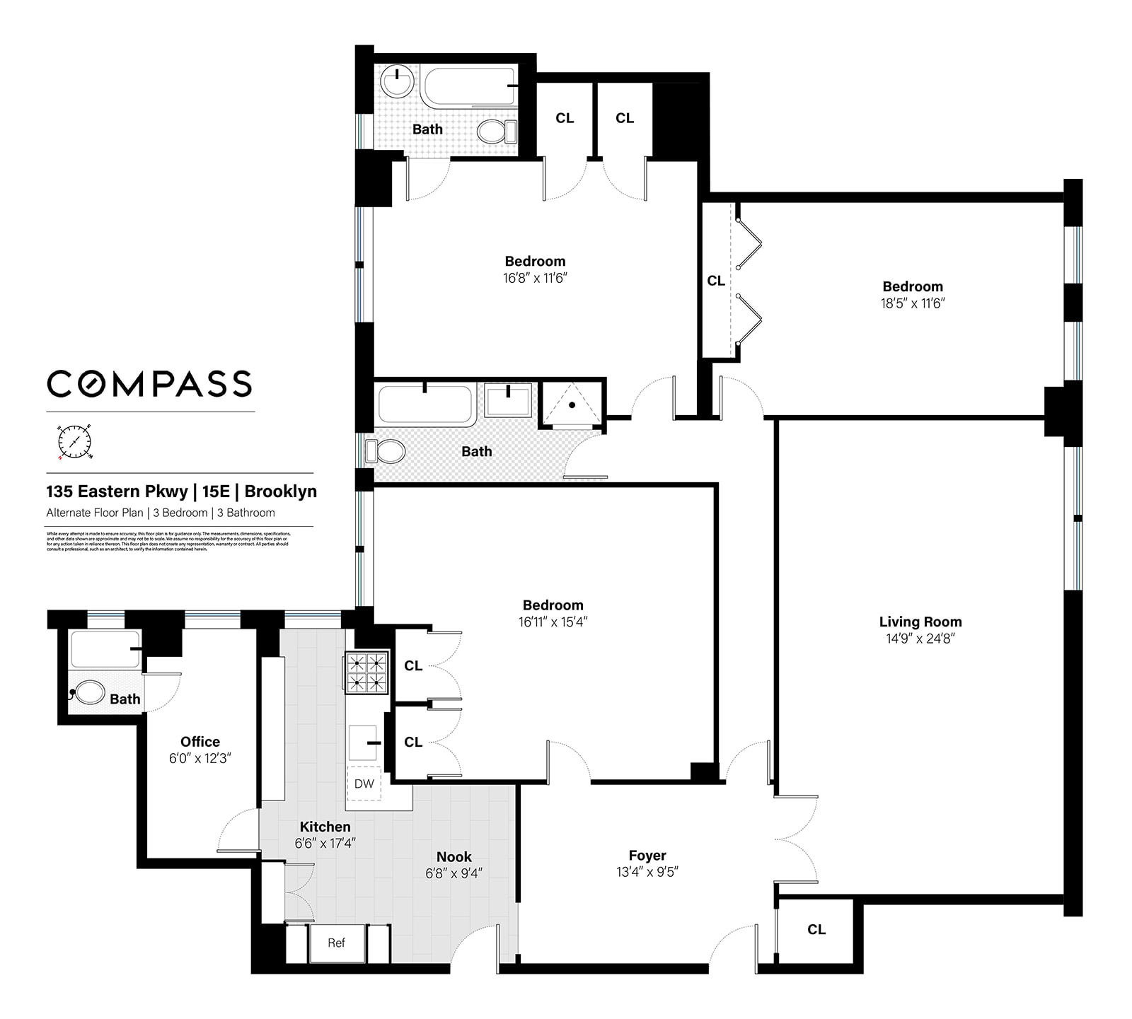 135 Eastern Parkway, Unit 13E Brooklyn, NY 11238 - Photo 15 of 15 unknown