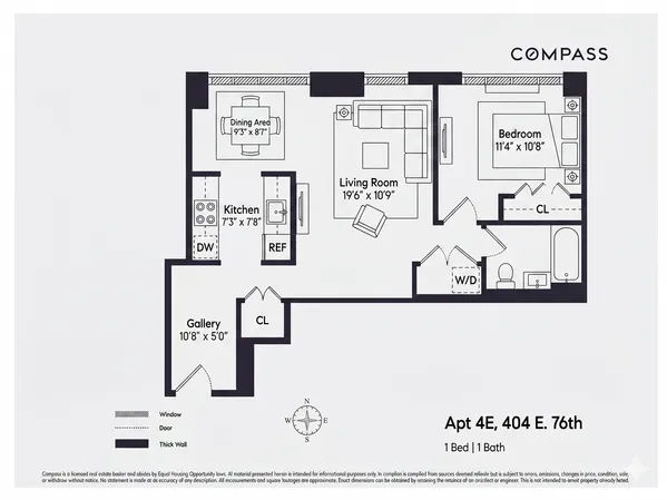 $4,600 | 404 East 76th Street, Unit 4E | Lenox Hill