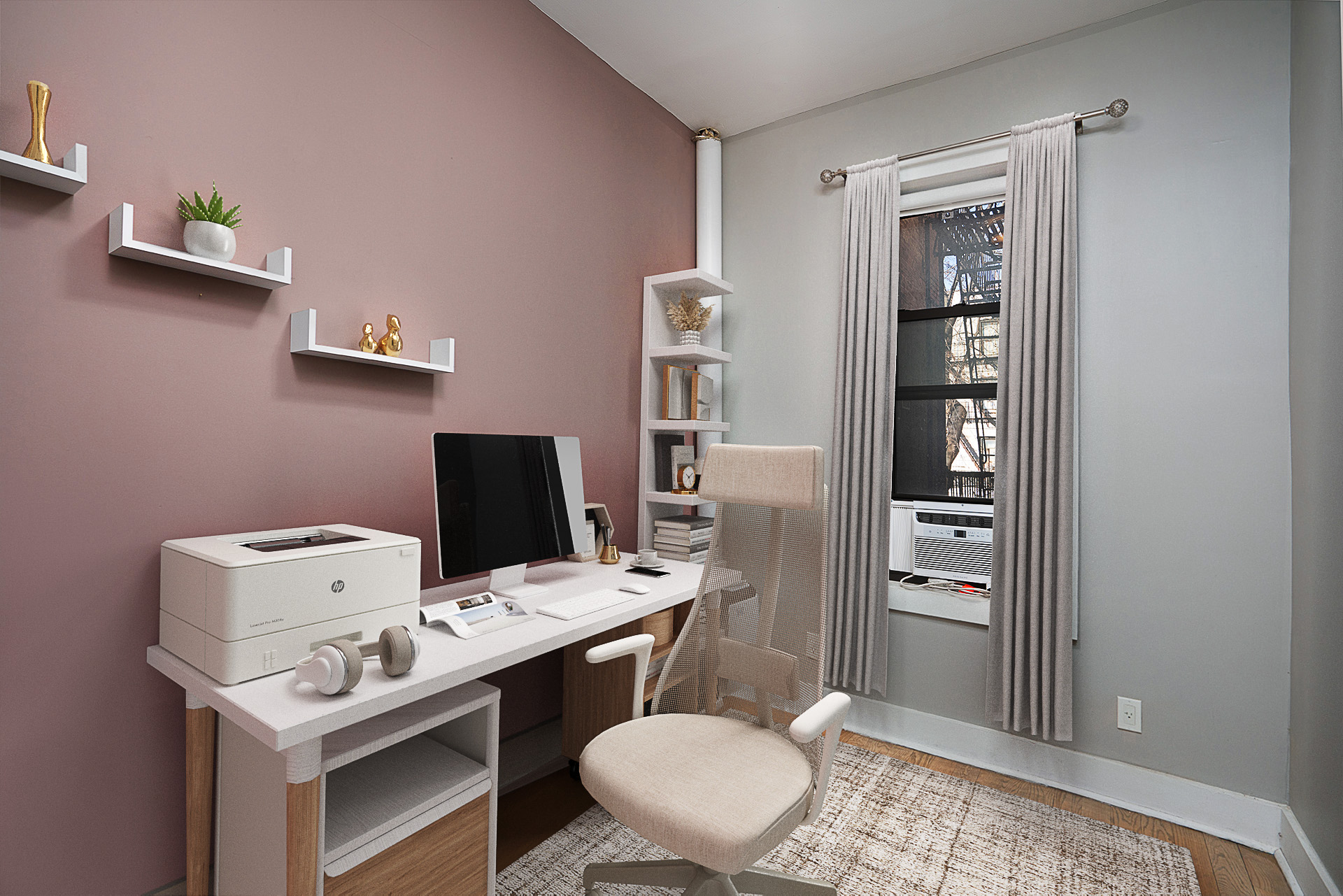 35 Clarkson Avenue, Unit 2B Brooklyn, NY 11226 - Photo 4 of 8 a view of a workspace with furniture