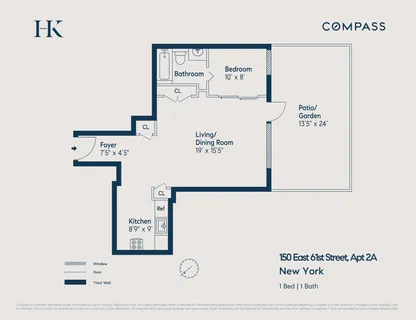 a picture of a refrigerator in a white wall