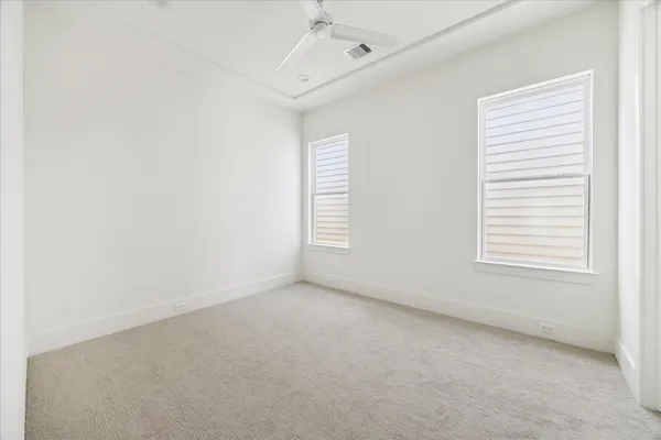 a view of a backyard with garden