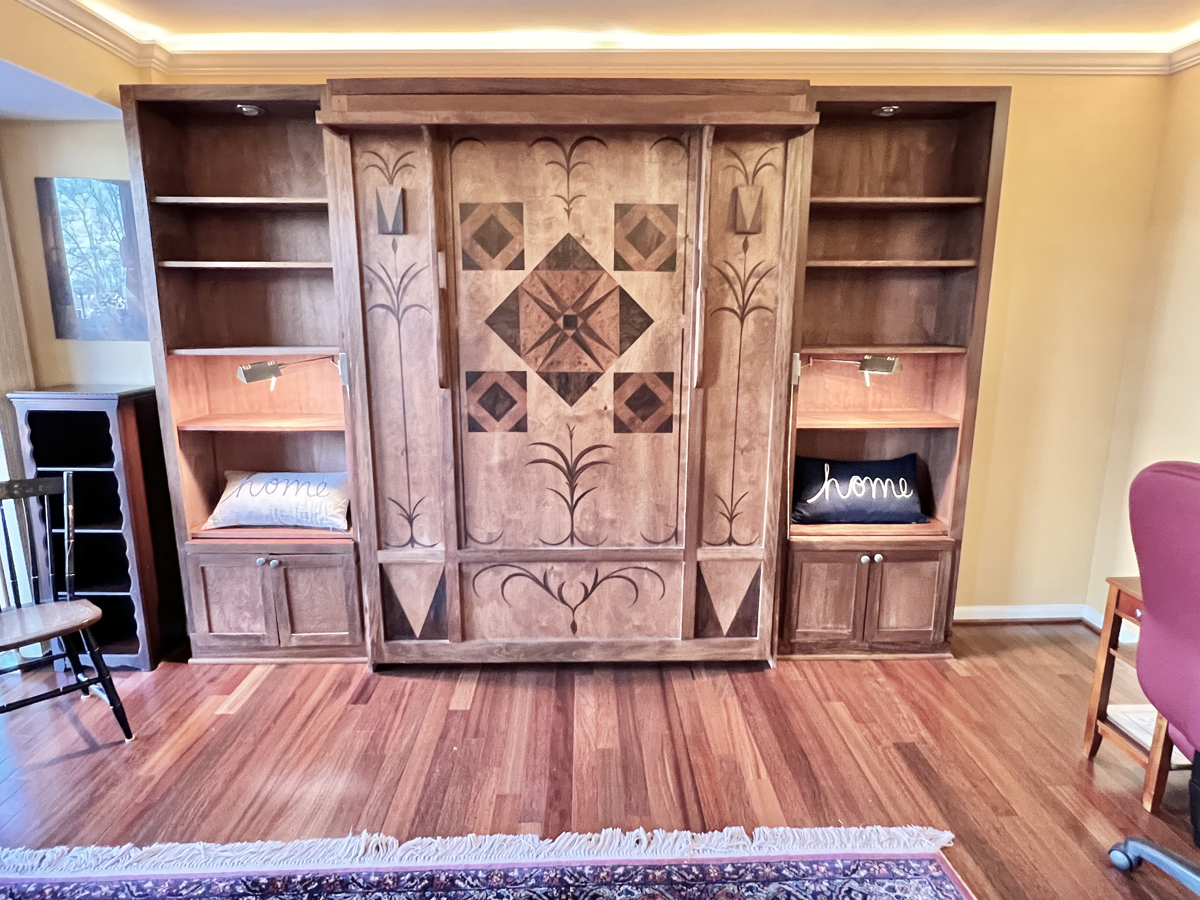 520 N Street Southwest, Unit S112 Washington, DC 20024 - Photo 9 of 40 a view of a living room and wooden floor
