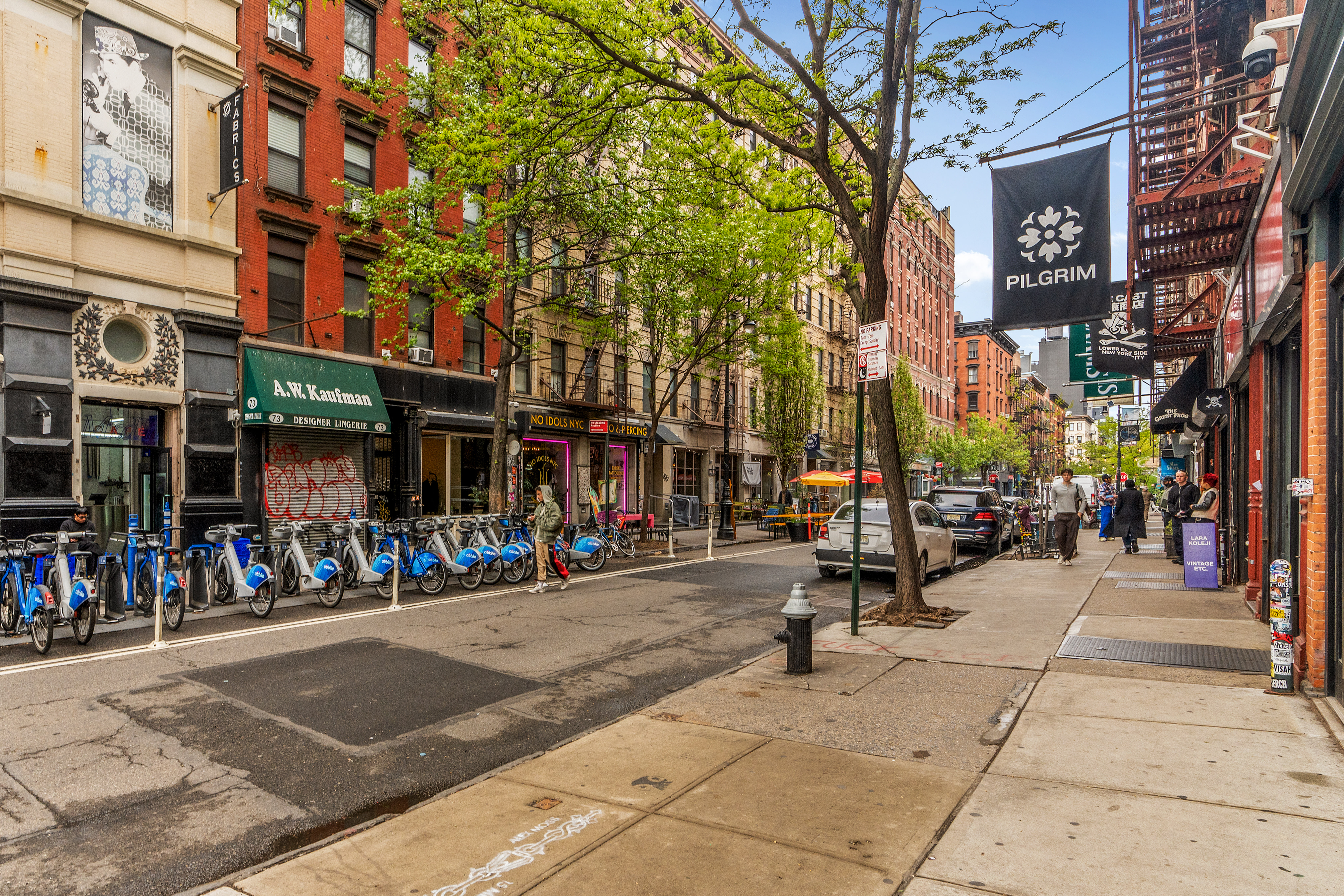 67 Ludlow Street Manhattan, NY 10002 - Photo 3 of 8 a view of street with sitting area