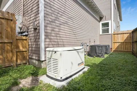 a view of a back yard of the house