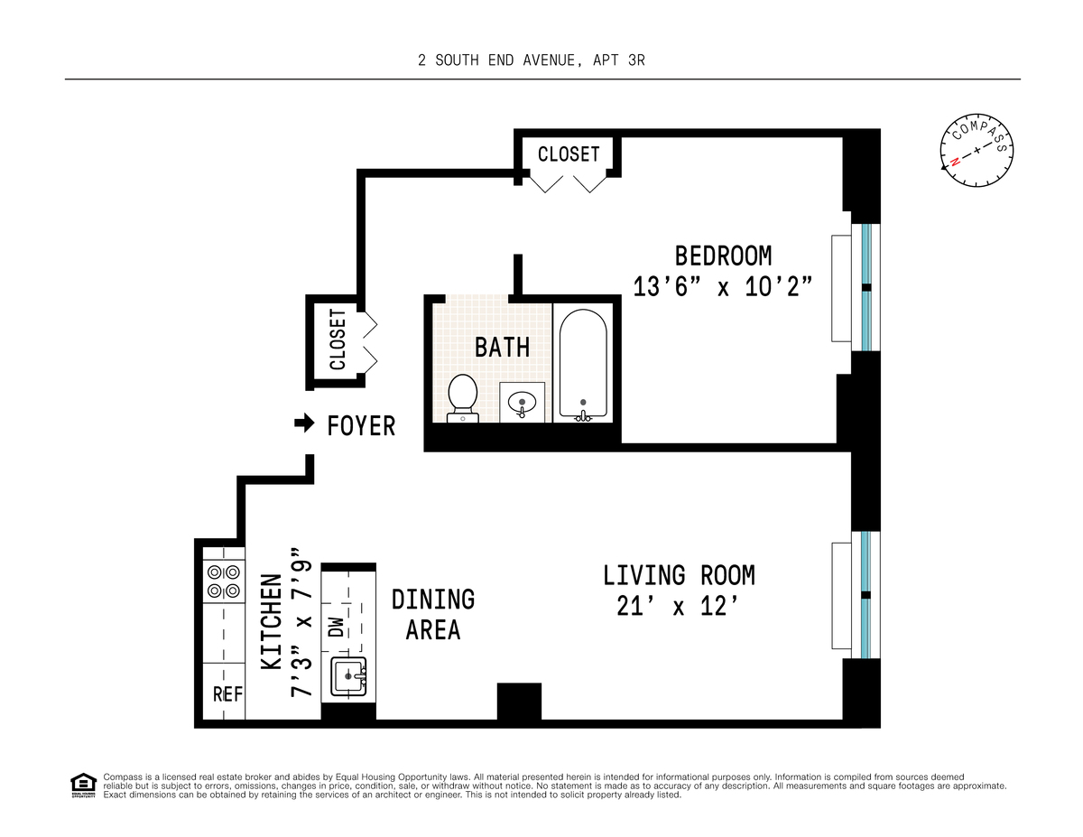 2 South End Avenue, Unit 3R Manhattan, NY 10280 - Photo 10 of 10