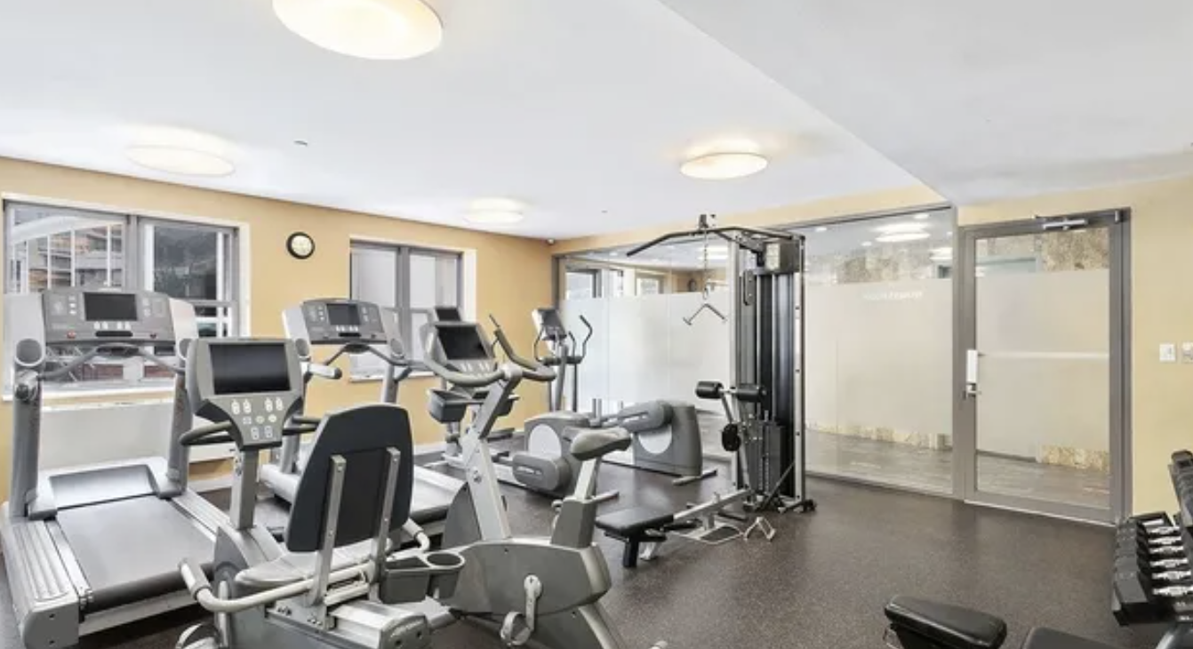 516 West 47th Street, Unit S6L Manhattan, NY 10036 - Photo 8 of 12 a view of a room with gym equipment