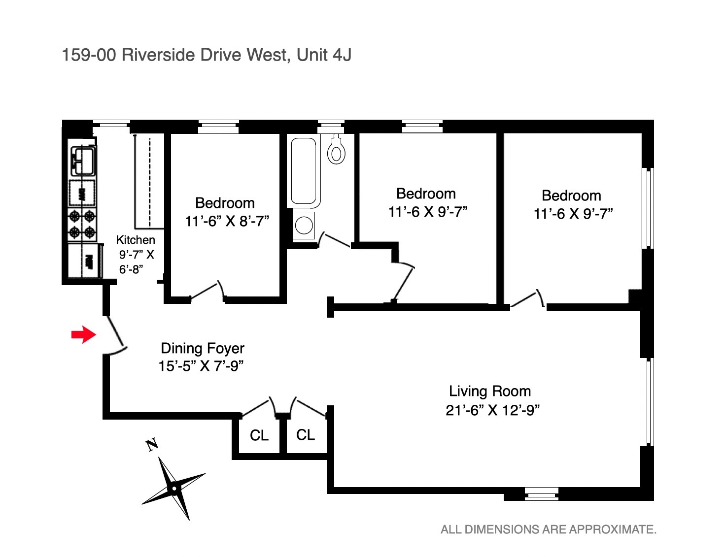159-00 Riverside Drive West, Unit 4J Manhattan, NY 10032 - Photo 18 of 19