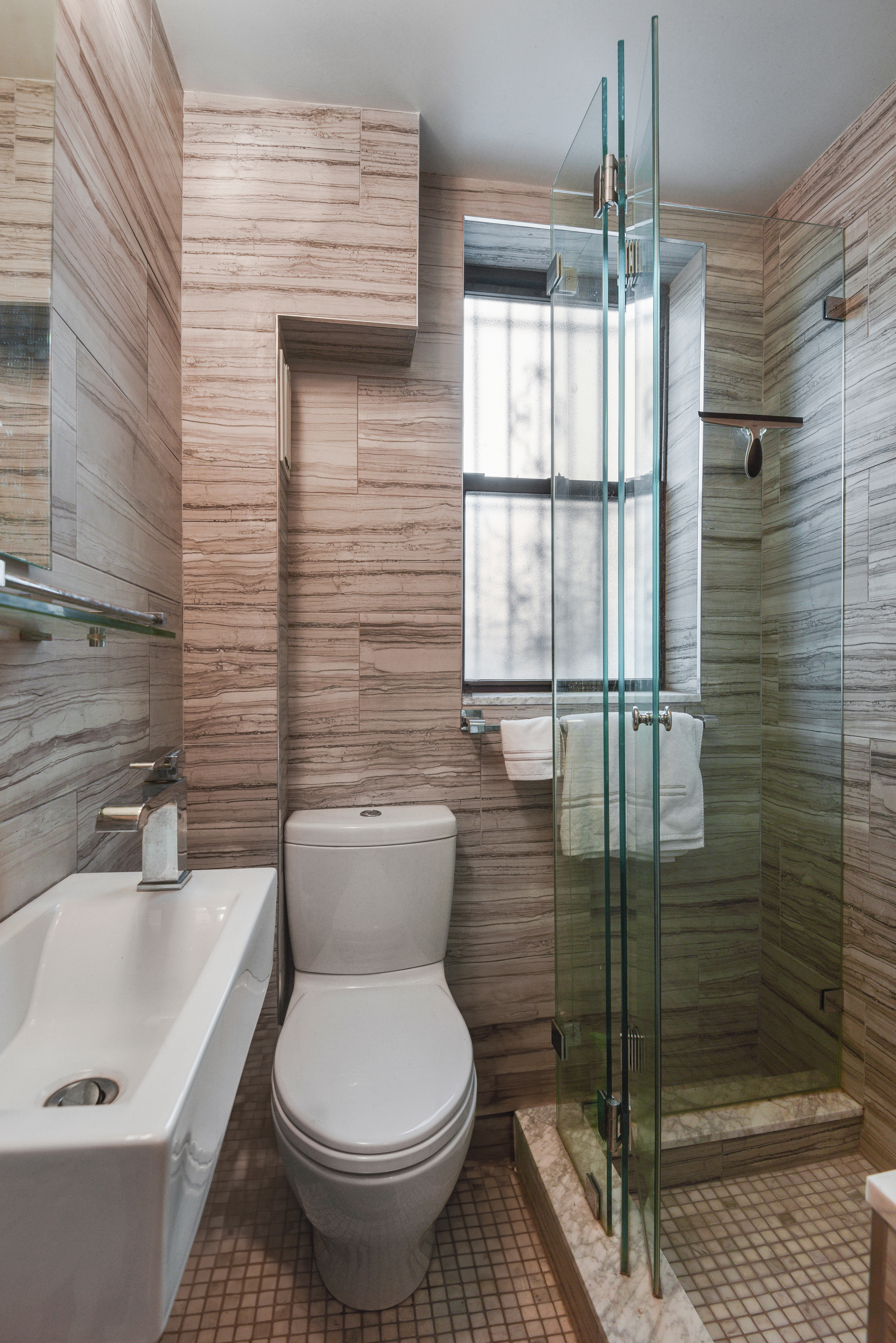 41 West 96th Street, Unit 1B Manhattan, NY 10025 - Photo 16 of 24 a bathroom with a toilet and a sink