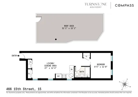 $749,000 | 466 15th Street, Unit 15 | Park Slope