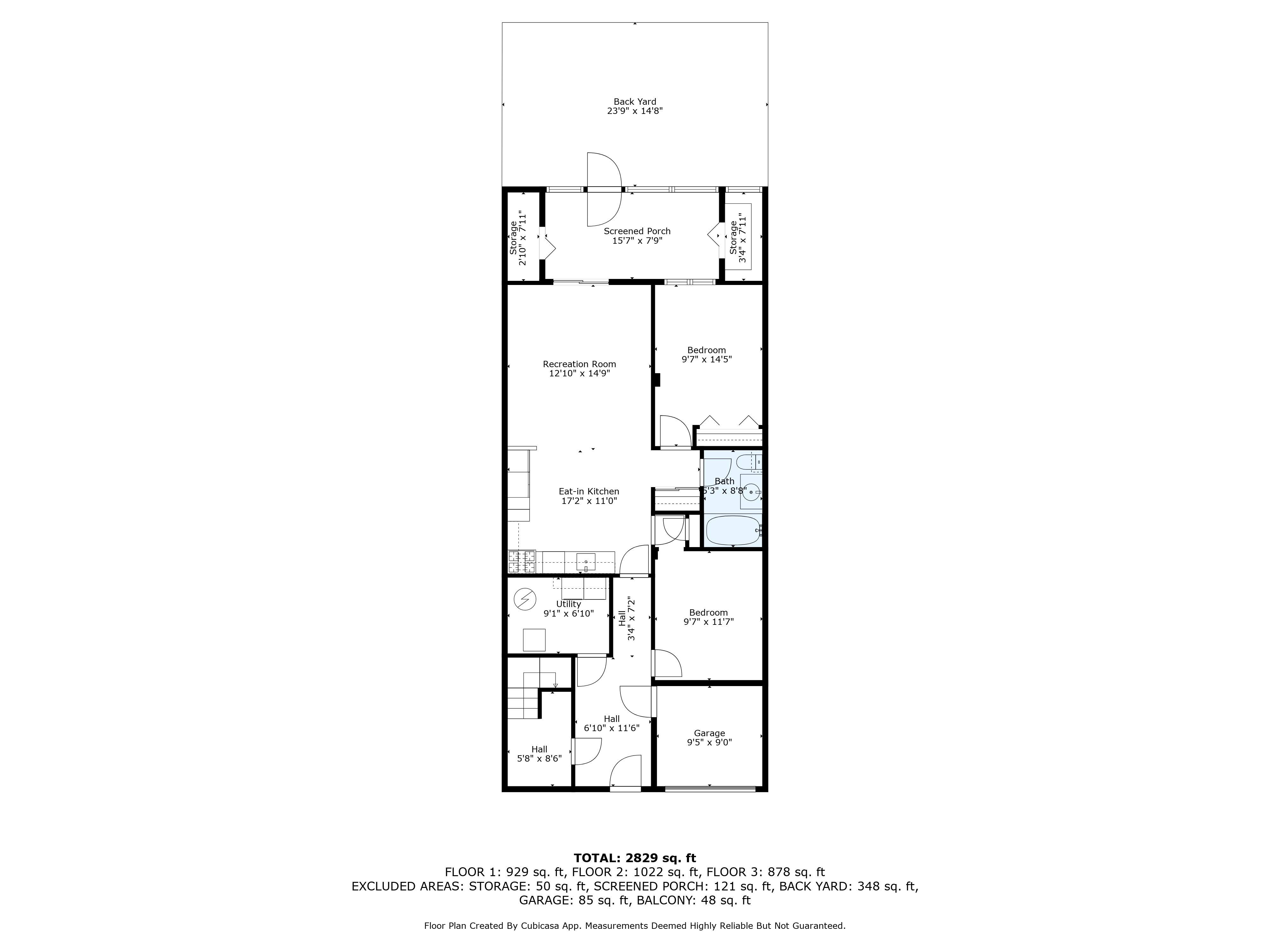 1464 East 84th Street Brooklyn, NY 11236 - Photo 19 of 22 a picture of a floor plan