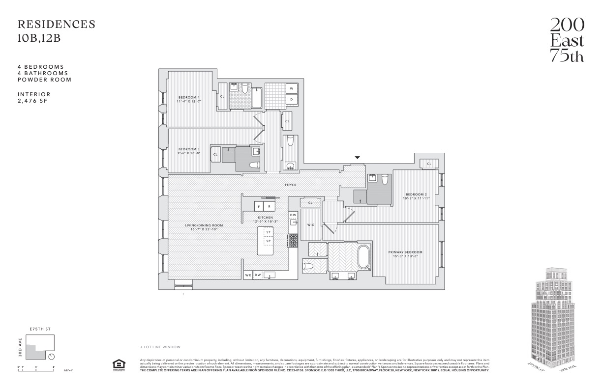 200 East 75th Street, Unit 12A/B Manhattan, NY 10021 - Photo 25 of 25