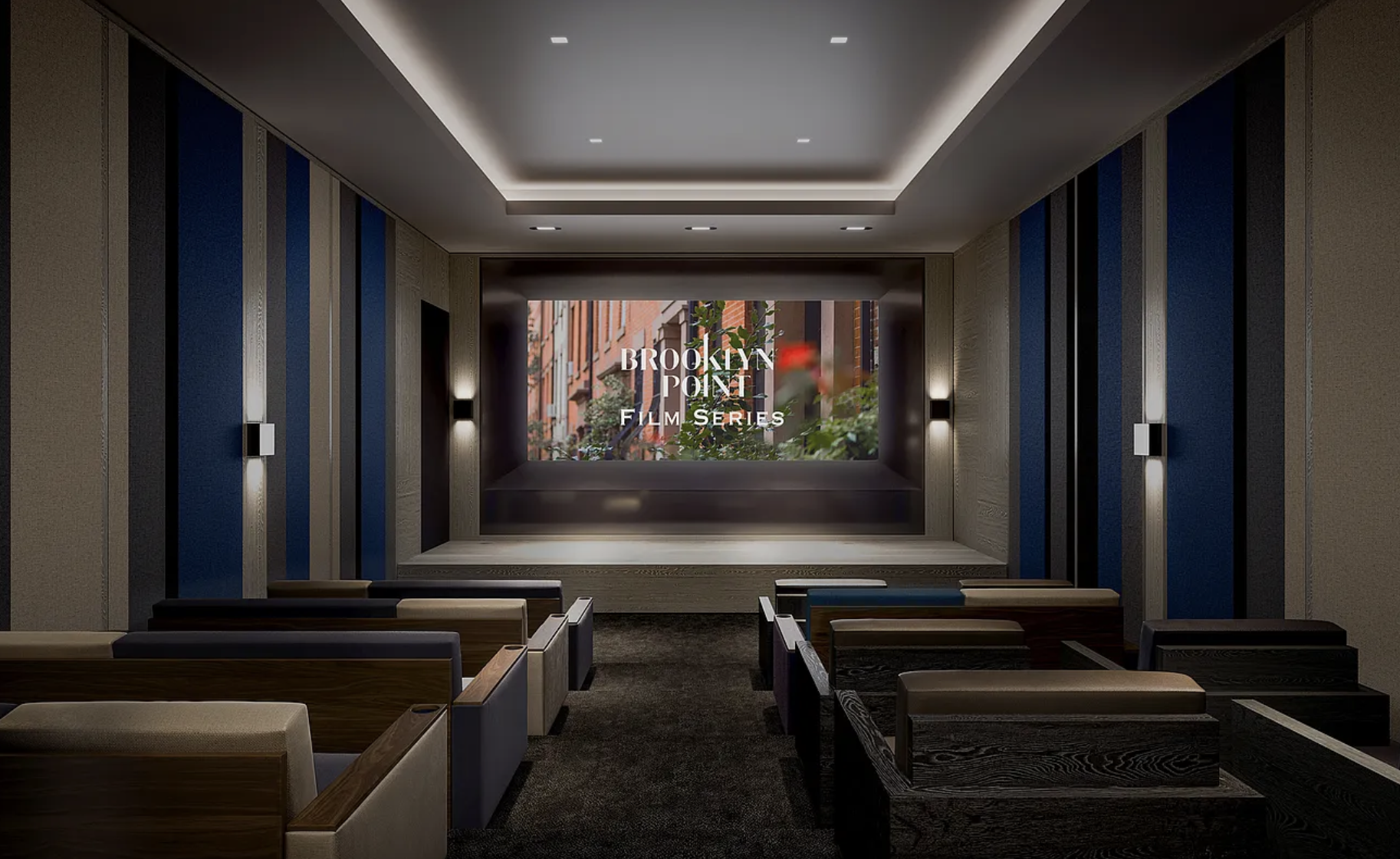 1 City Point, Unit 57A Brooklyn, NY 11201 - Photo 8 of 23 a view of a room with furniture and floor to ceiling window