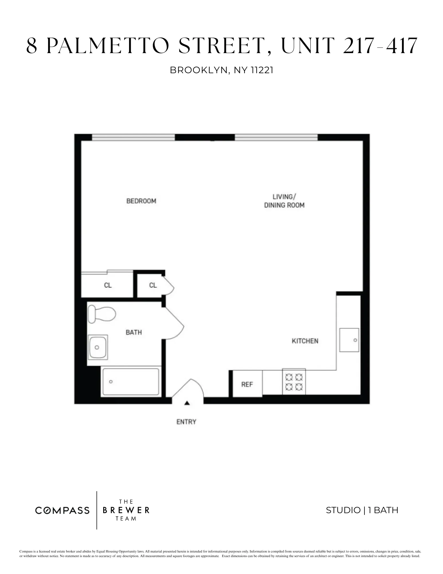 8 Palmetto Street, Unit 417 Brooklyn, NY 11221 - Photo 10 of 10 unknown