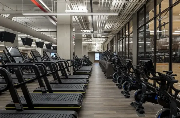 a view of swimming pool with a patio