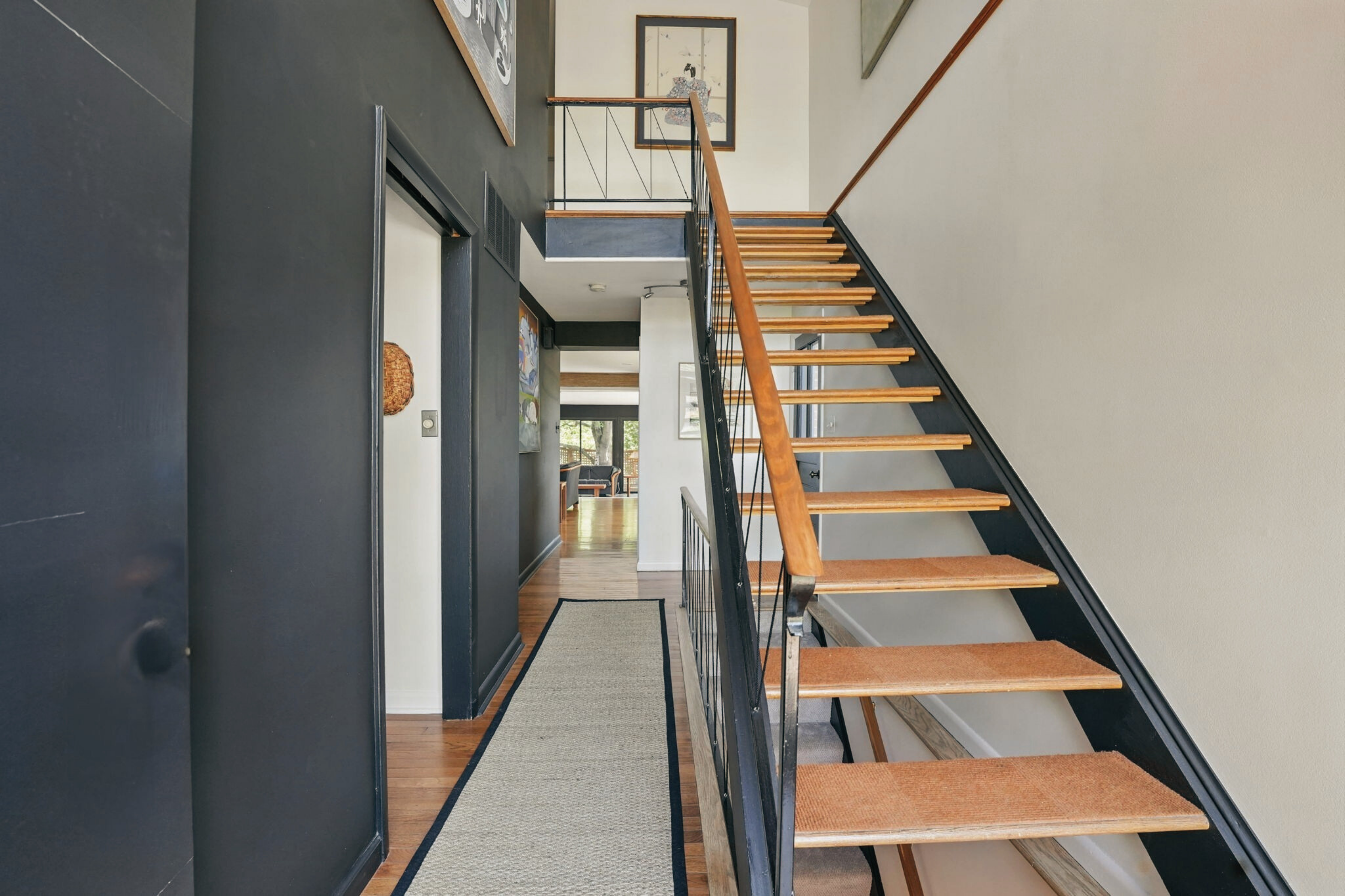 8003 16th Street Northwest Washington, DC 20012 - Photo 11 of 38 a view of entryway and hall with wooden floor