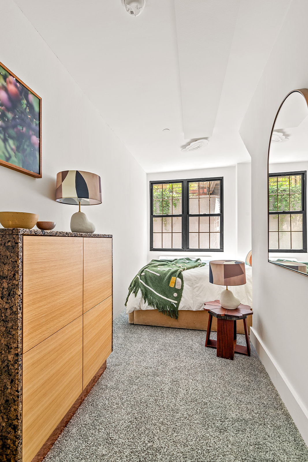 120 Pulaski Street, Unit 1B Brooklyn, NY 11206 - Photo 9 of 13 a bedroom with a bed and a window