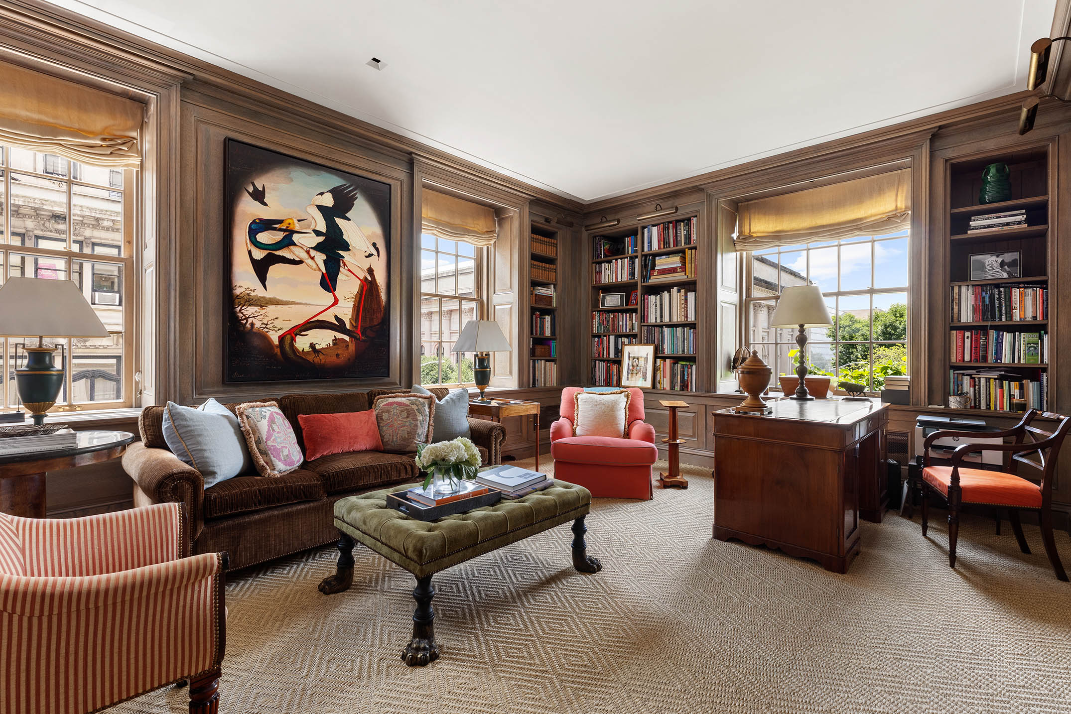 1030 5th Avenue, Unit 3W Manhattan, NY 10028 - Photo 5 of 22 a living room with furniture and a large window