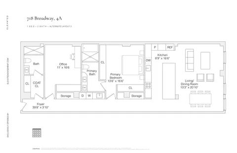 $1,495,000 | 718 Broadway, Unit 4A | NoHo