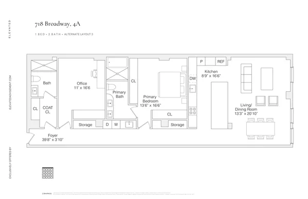 $1,495,000 | 718 Broadway, Unit 4A | NoHo