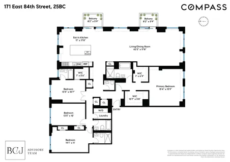 $4,150,000 | 171 East 84th Street, Unit 25B/C | Upper East Side