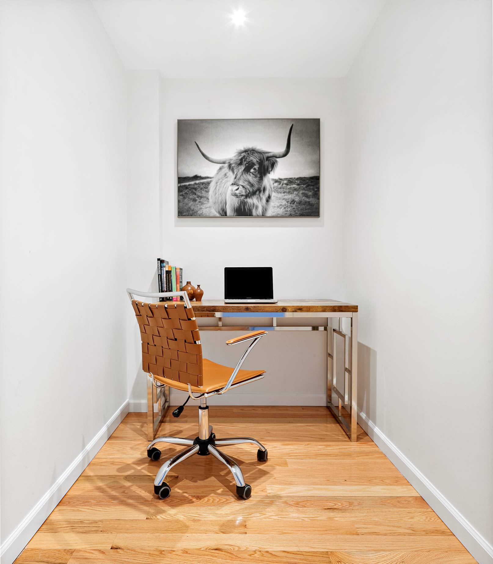 375 Van Brunt Street Brooklyn, NY 11231 - Photo 8 of 12 a view of a workspace with furniture and wooden floor