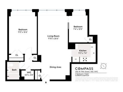 $1,165,000 | 200 West 79th Street, Unit 16E | Upper West Side