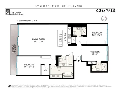 $3,995,000 | 527 West 27th Street, Unit 10B | Chelsea