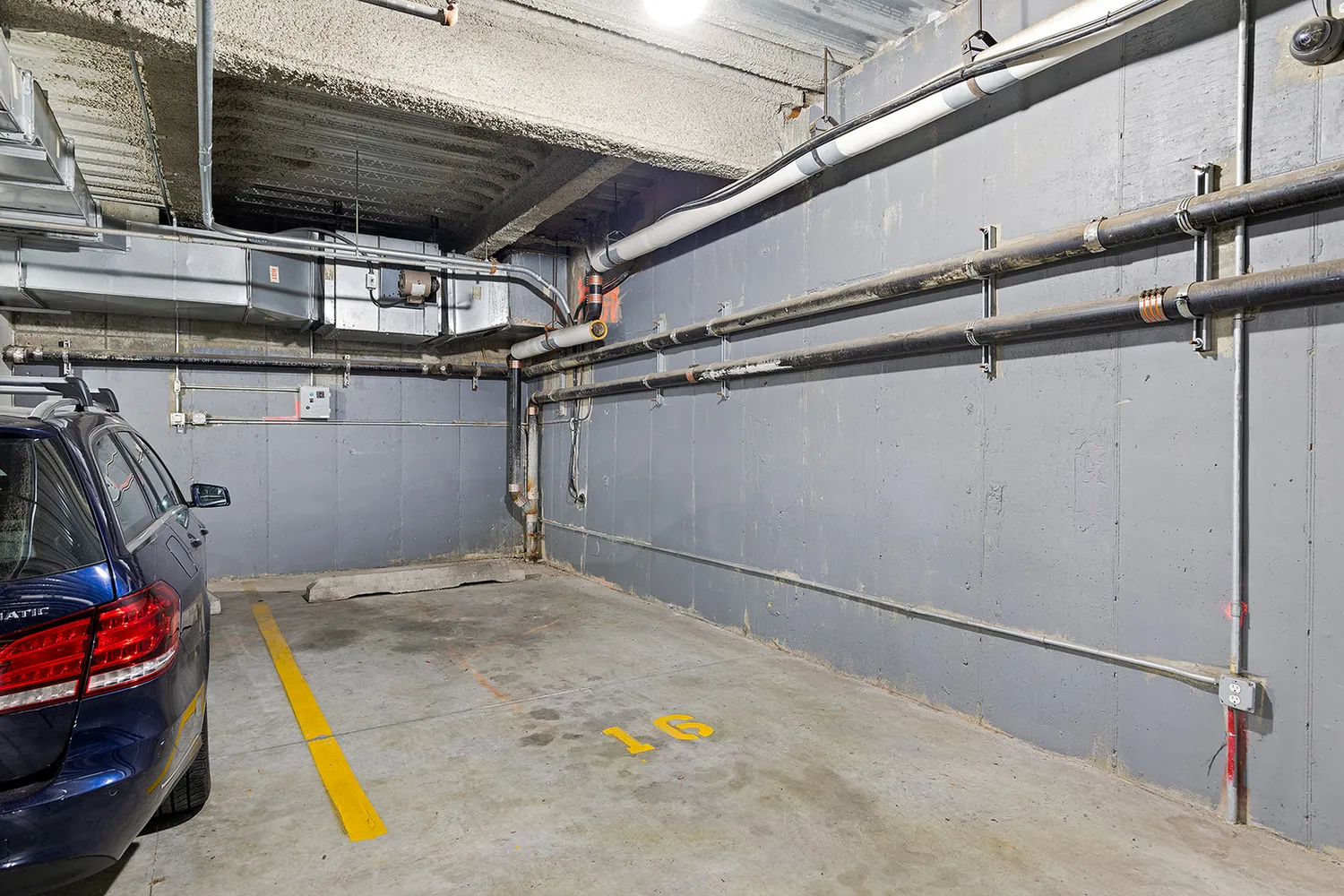 a view of storage and utility room