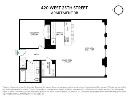 $6,895 | 420 West 25th Street, Unit 3B | Chelsea