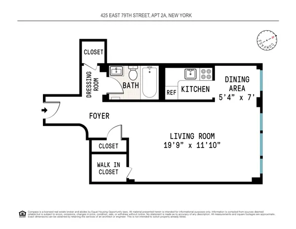 $385,000 | 425 East 79th Street, Unit 2A | Upper East Side