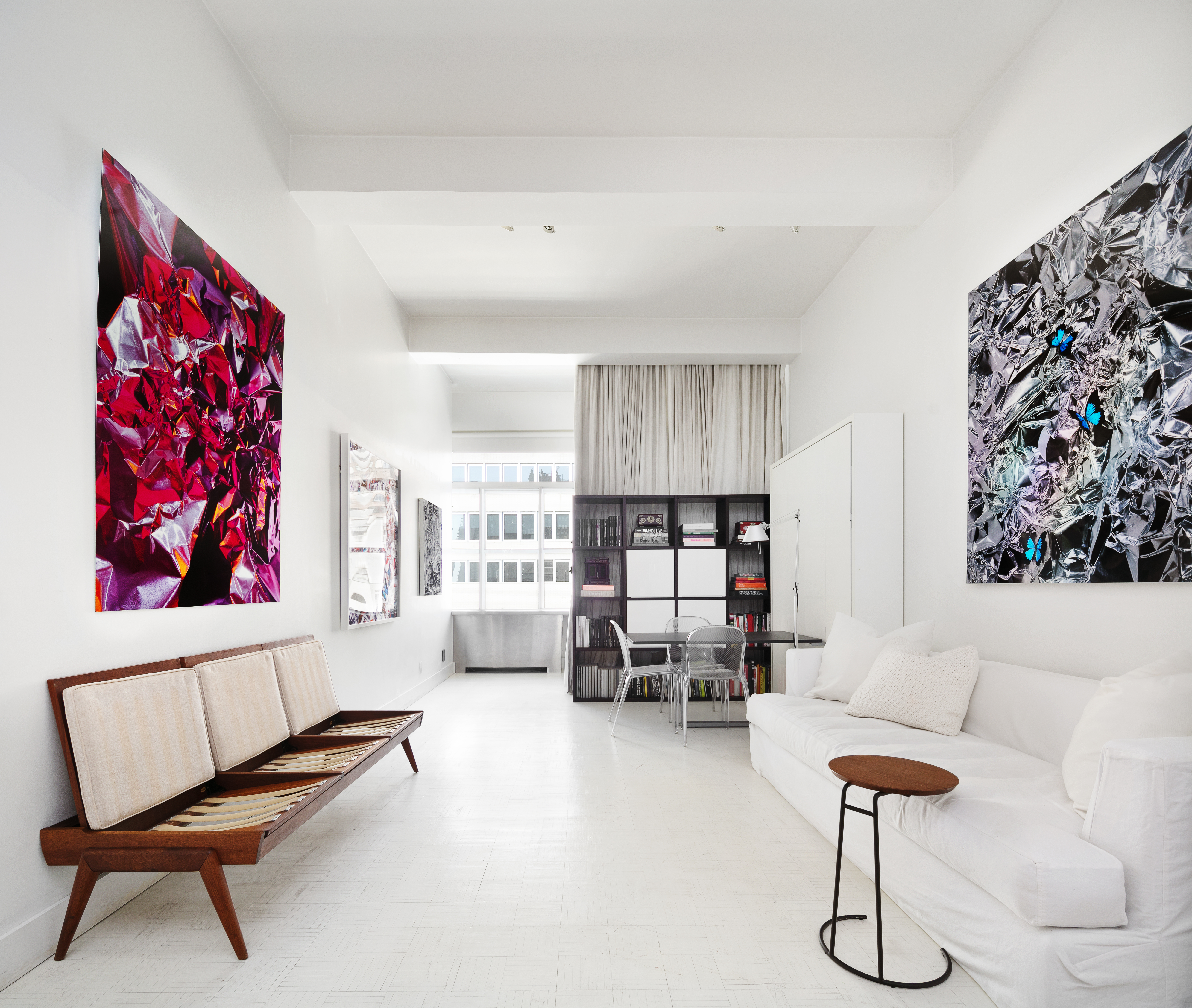 244 Madison Avenue, Unit PHE Manhattan, NY 10016 - Photo 17 of 20 a living room with furniture and a couch