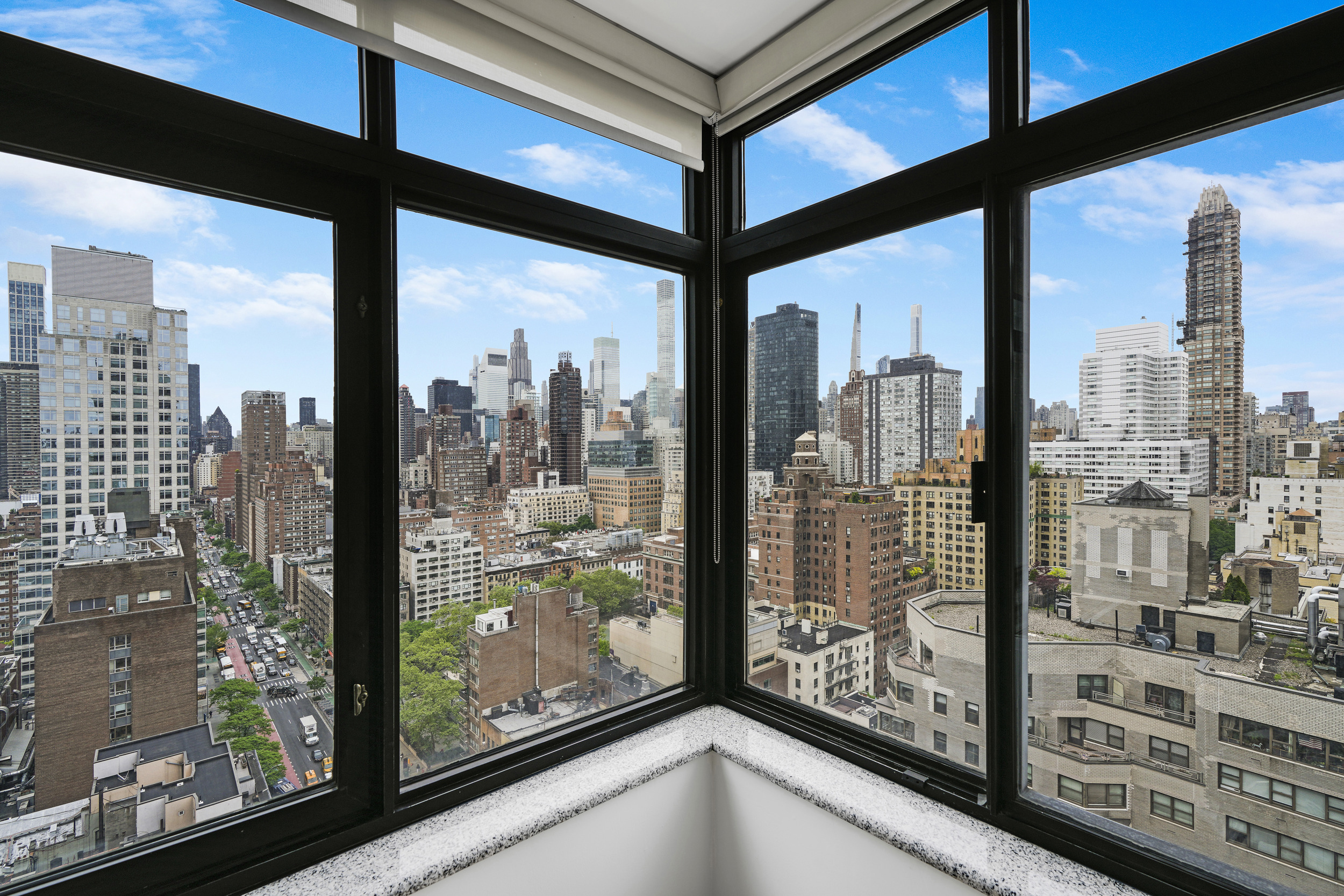400 East 70th Street, Unit 2402 Manhattan, NY 10021 - Photo 4 of 18 a view of a city from a window