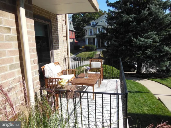 a view of balcony and patio