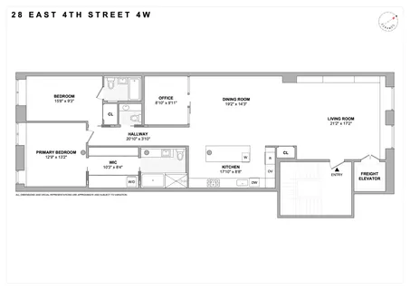 $3,800,000 | 28 East 4th Street, Unit 4W | NoHo