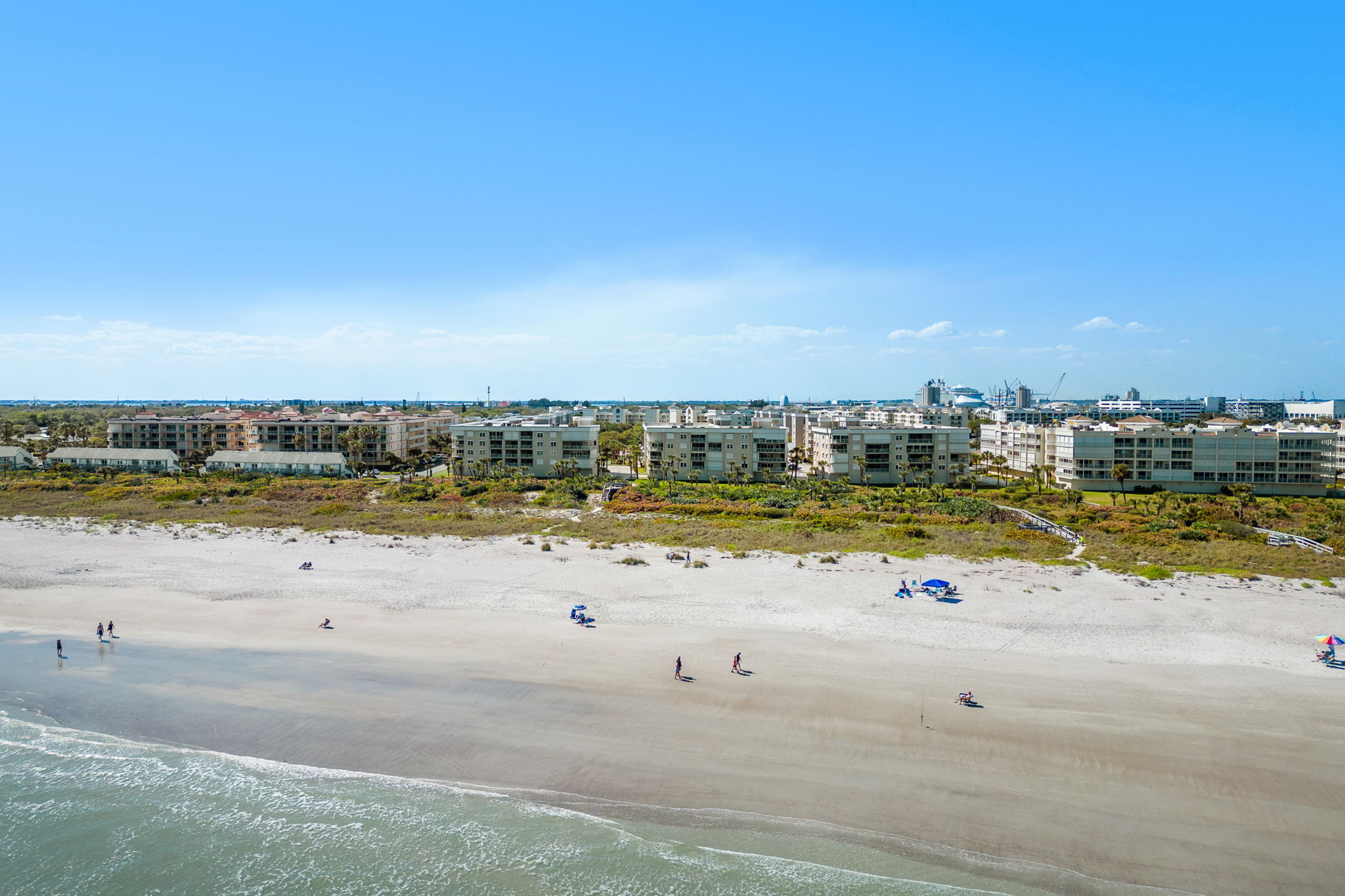 701 Solana Shores Drive, Unit 306 Cape Canaveral, FL 32920 - Photo 14 of 23 a view of an ocean and beach
