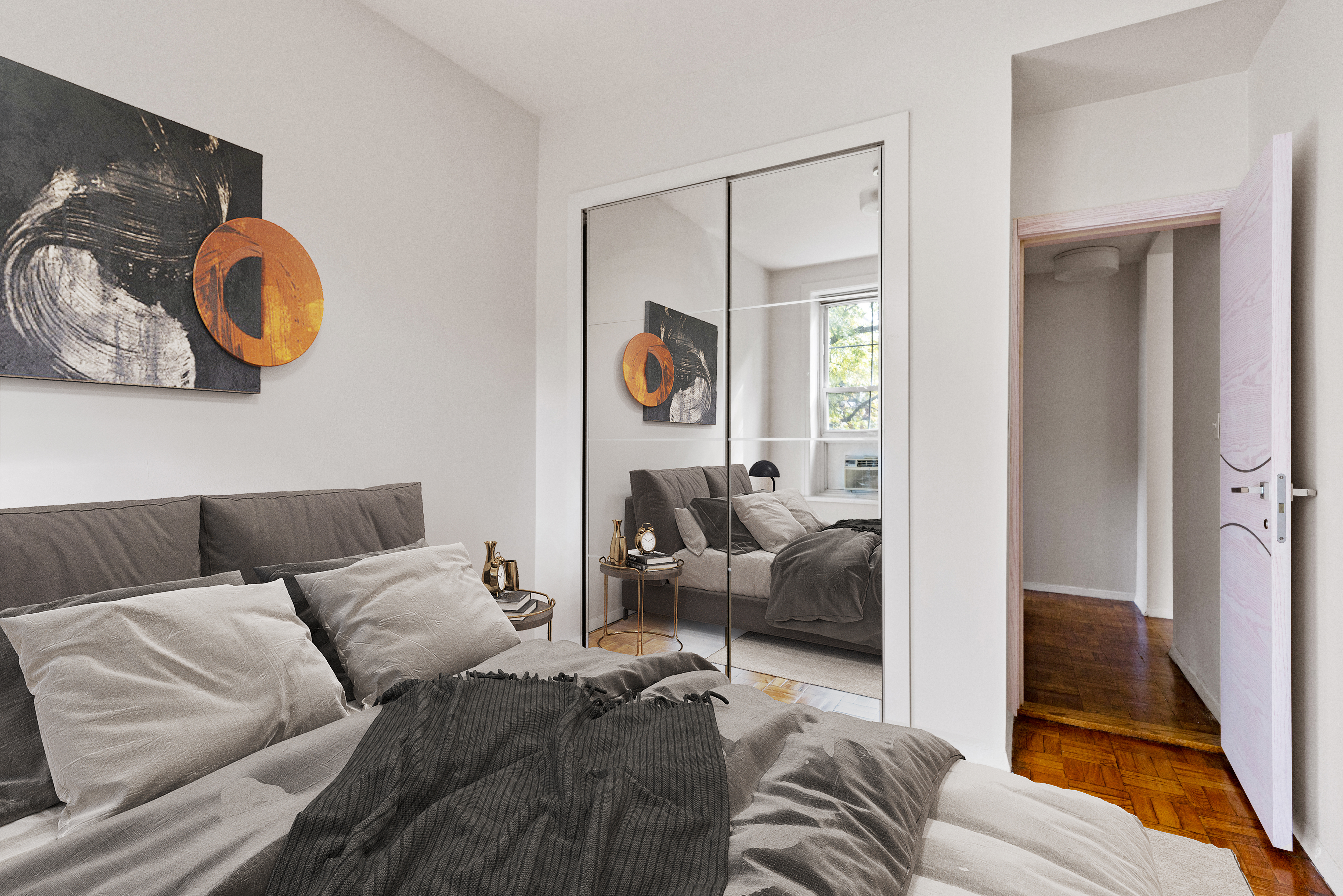 136 East 30th Street, Unit 3R Manhattan, NY 10016 - Photo 9 of 23 a living room with furniture and a couch