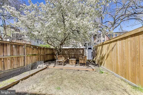 a view of outdoor space with seating area