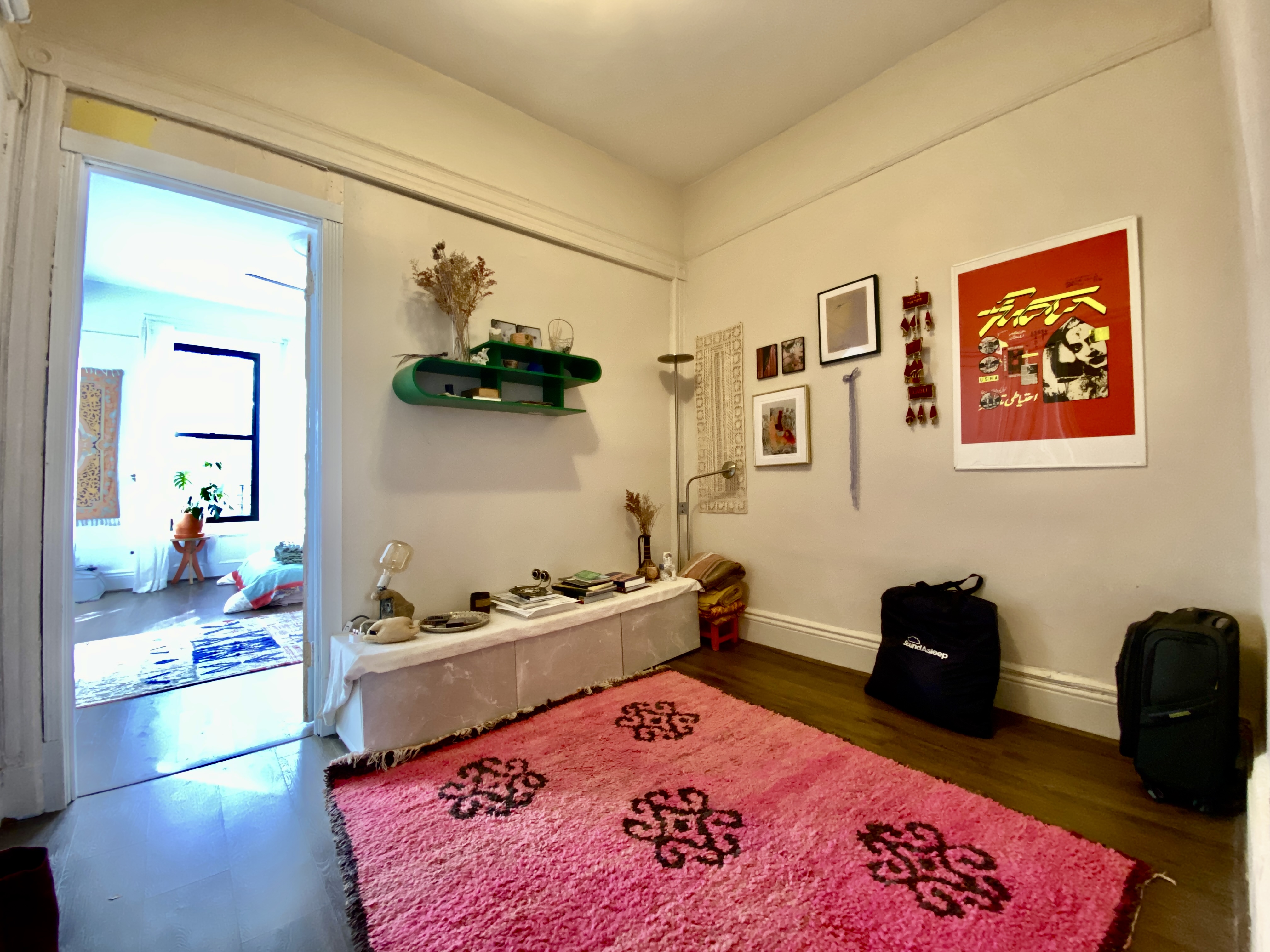 441 MacDonough Street, Unit 3 Brooklyn, NY 11233 - Photo 5 of 6 a bed room with a bed and a couch