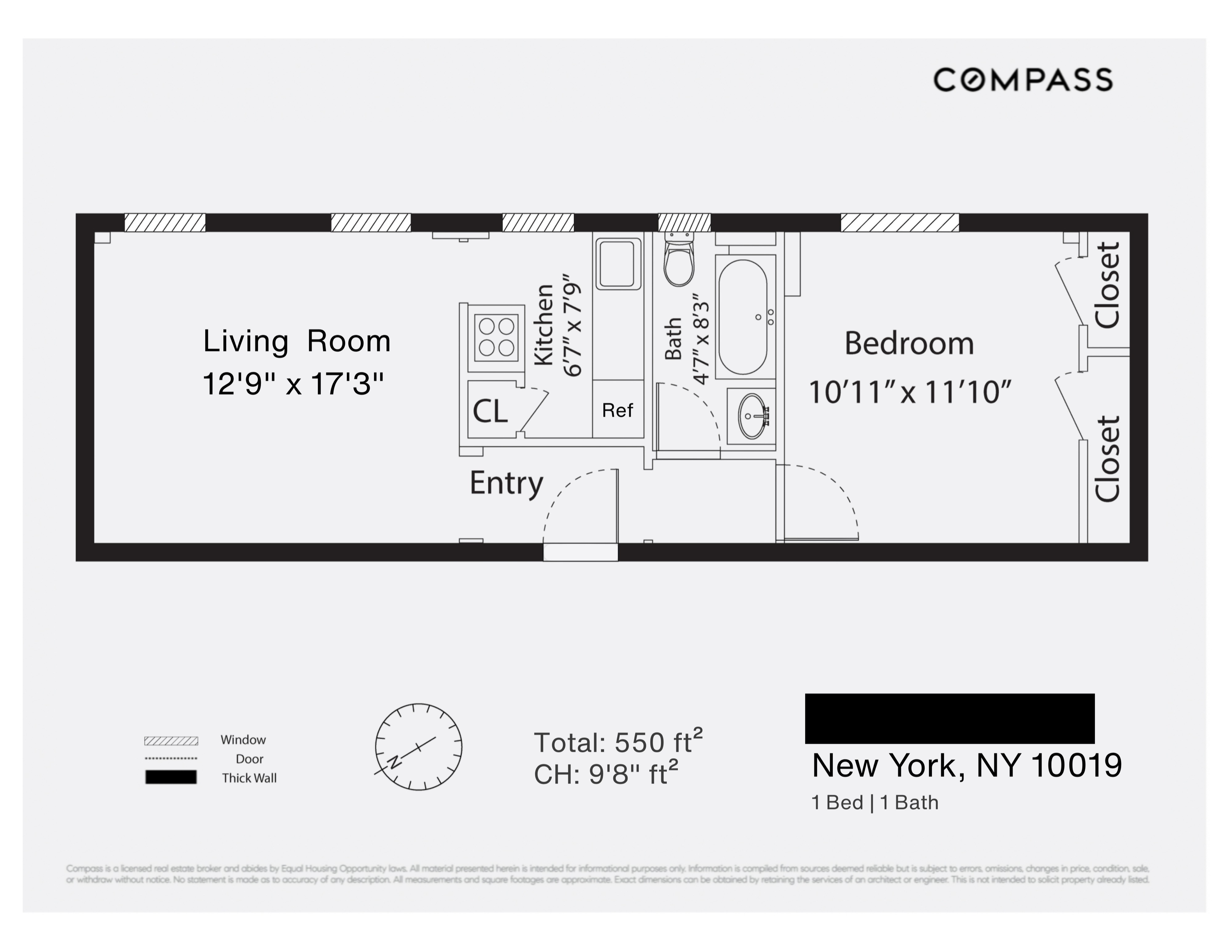 205 West 54th Street, Unit 5F Manhattan, NY 10019 - Photo 9 of 9 Gallery Image 9