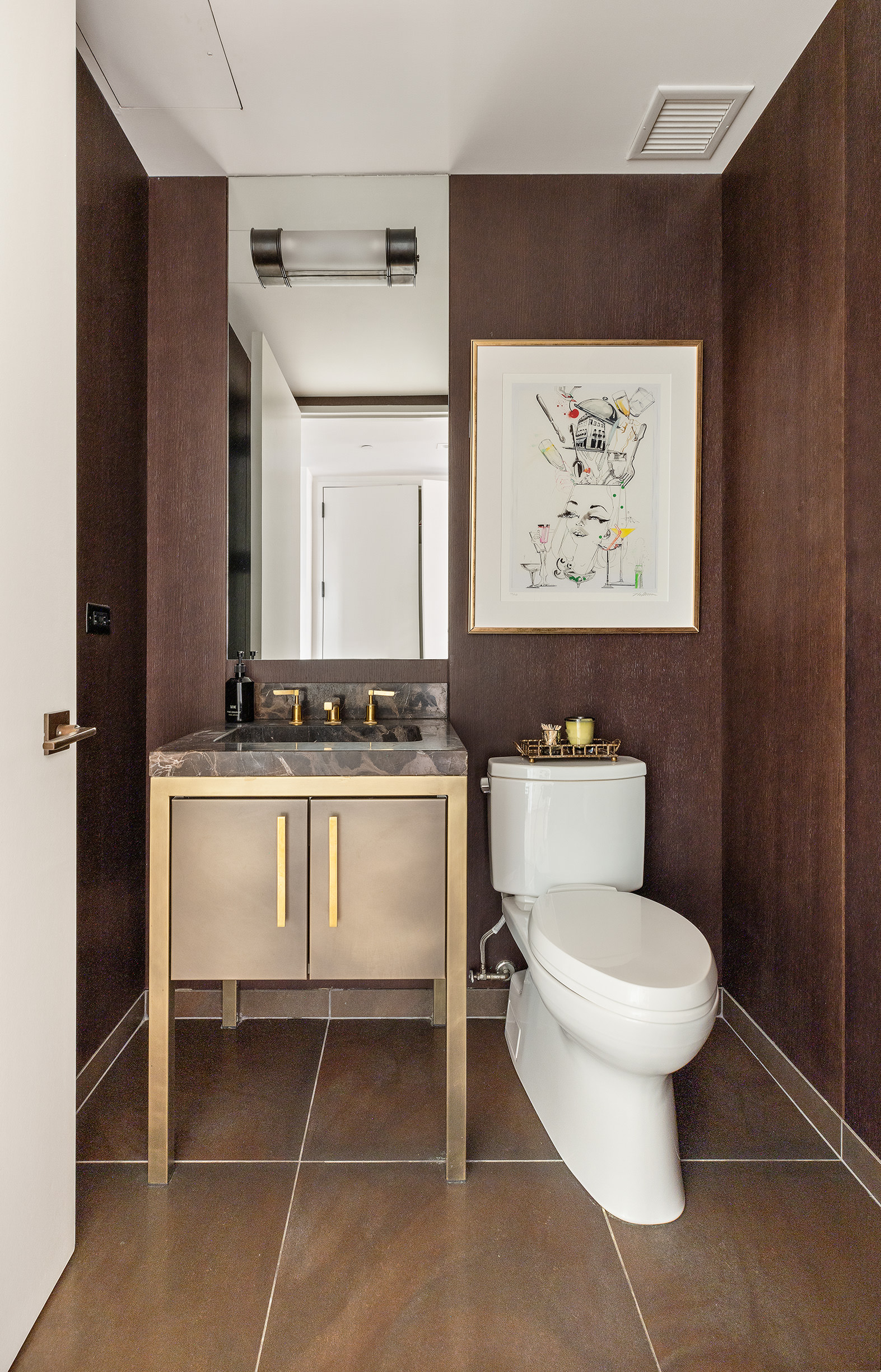 500 West 21st Street, Unit 3A Manhattan, NY 10011 - Photo 10 of 11 a bathroom with a toilet and a sink